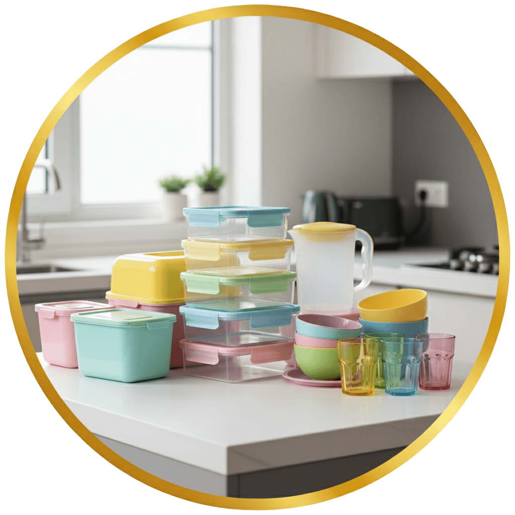 محصولات و ظروف پلاستیکی