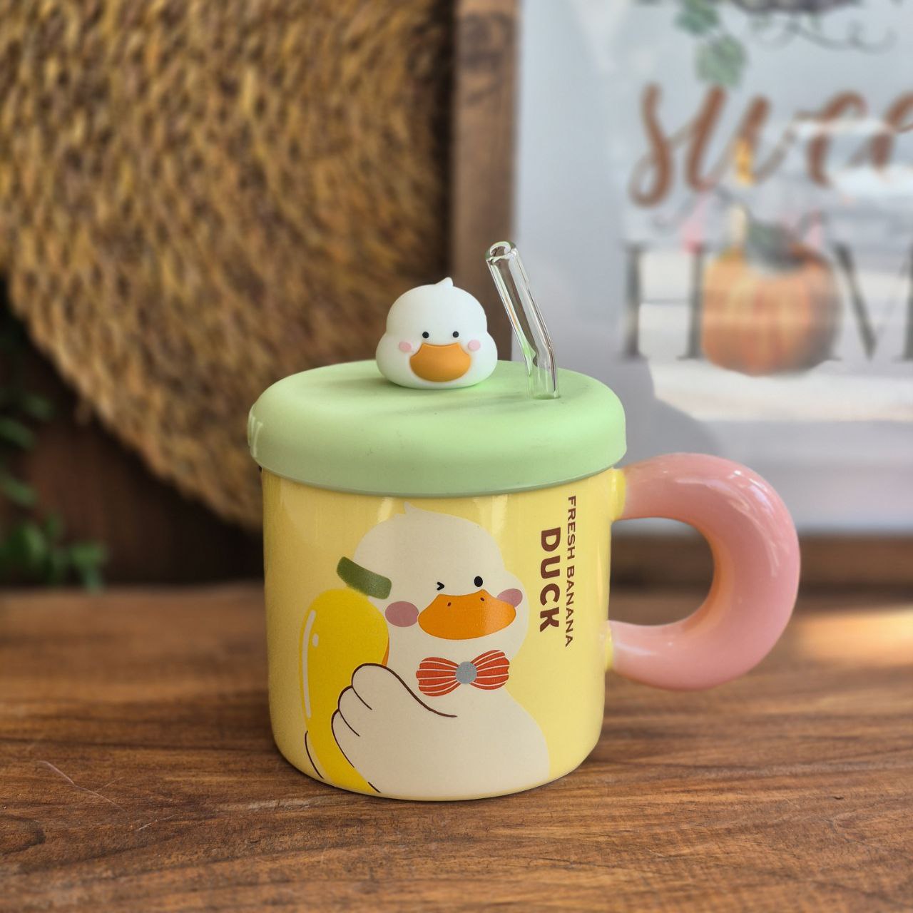 ماگ اردک طرح دار